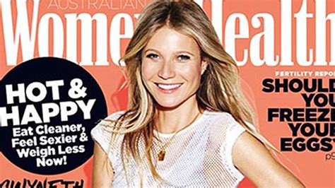 Gwyneth Paltrow Shows Off Her Abs Of Steel Stuns On The Cover Of Womens Health