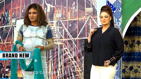 Nasir Mastana And Afreen Pari With Azeem Vicky Comedy Clip Stage