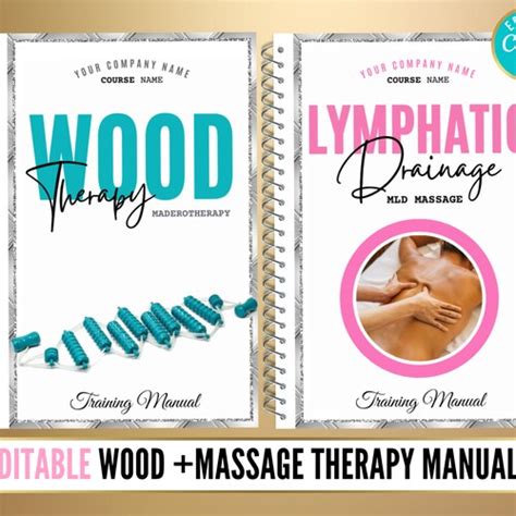 Lymphatic Mld Massage Manual Manual Lymphatic Drainage Body Etsy