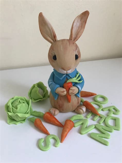 Peter Rabbit Personalised Cake Topper Edible Decorati - vrogue.co