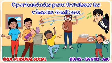 OPORTUNIDADES PARA FORTALECER LOS VÍNCULOS FAMILIARES DÍA 05 V