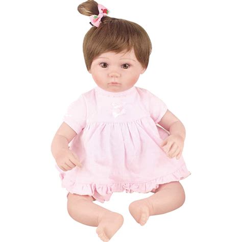 Boneca Laura Doll Baby Strawberry Reborn Patota Brinquedos