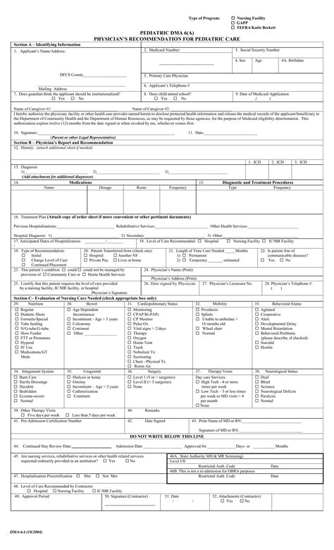 Georgia Dma 6a Form ≡ Fill Out Printable Pdf Forms Online