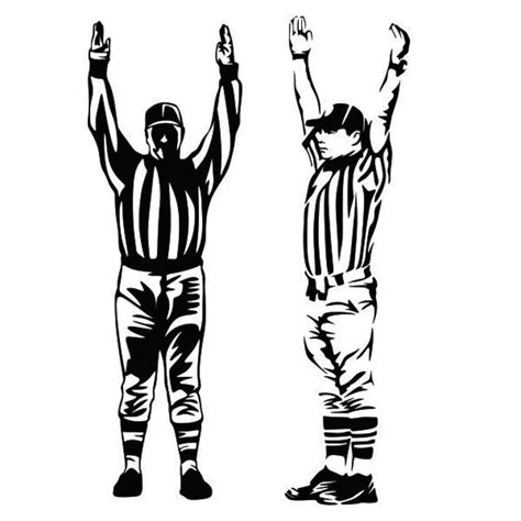 Football Touchdown Referee Cuttable Design Svg Png Dxf And Eps Designs