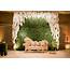 Unique Floral Wedding Backdrop With Beautiful Lounge Furniture  Luxury