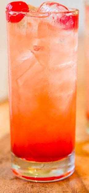 A delicious cocktail recipe for the malibu sunset cocktail with malibu rum, pineapple juice and grenadine. Malibu Sunset | Recipe | Yummy drinks, Malibu drinks, Drinks