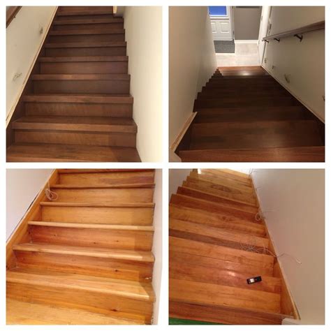 How To Cover Old Stairs With Wood Before And After Dc Design