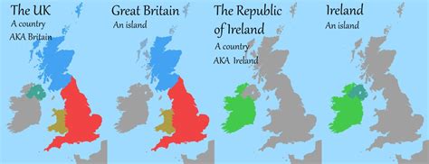 The Difference Between Britain Great Britain The United Kingdom And