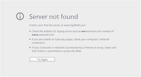 Fix Server Not Found Error In Firefox Techcult