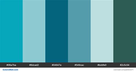 Website Ux Blue Colors Palette Colorswall