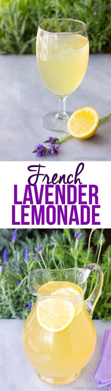 French Lavender Lemonade A Spicy Perspective Lemonade Recipes