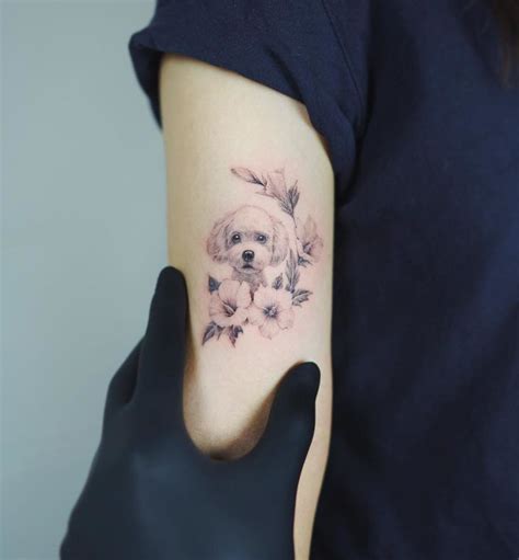 30 Cute Poodle Tattoo Ideas To Honor Their Presence In Your Life