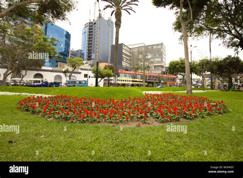 John F Kennedy Park Miraflores Lima Peru Stock Photo Alamy