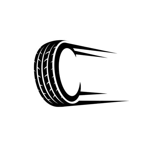 Premium Vector Tire Logo Design Vector Illustration Black Tire And