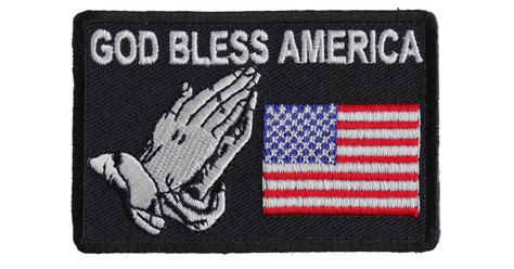 God Bless America Patch Christian Patches Thecheapplace