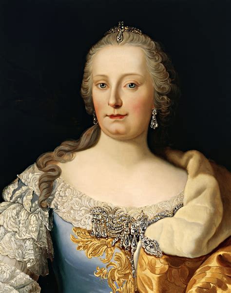 Portrait Of Maria Theresa Of Austria Vienna