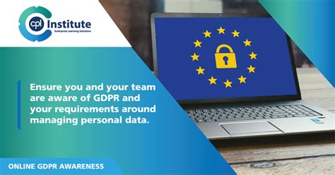 GDPR Training General Data Protection Regulations Online Course