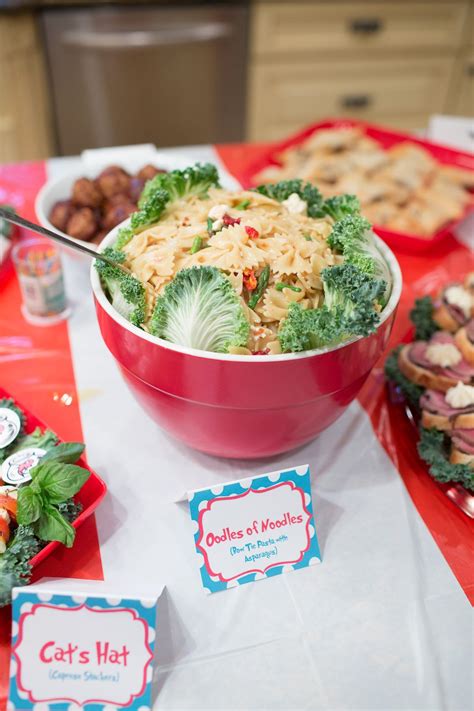 Whether you are just looking for a couple of activities or you want a full out kids. Dr Seuss themed food- oodles of noodles!!! LOVE! | Dr ...