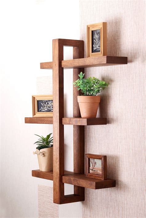 Spectacular Wooden Wall Rack Designs Wire Shelving Units