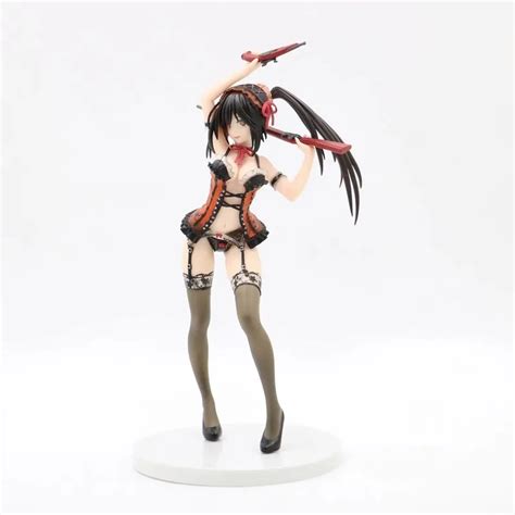New Arrival Quality Edition Date A Live Kurumi Tokisaki Lingerie Ver Pvc Action Figure Sexy Can