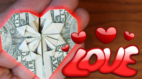 How to make a butterfly money lei out of money. Tutorial How To Make An Origami Heart Out of A Dollar Bill ...