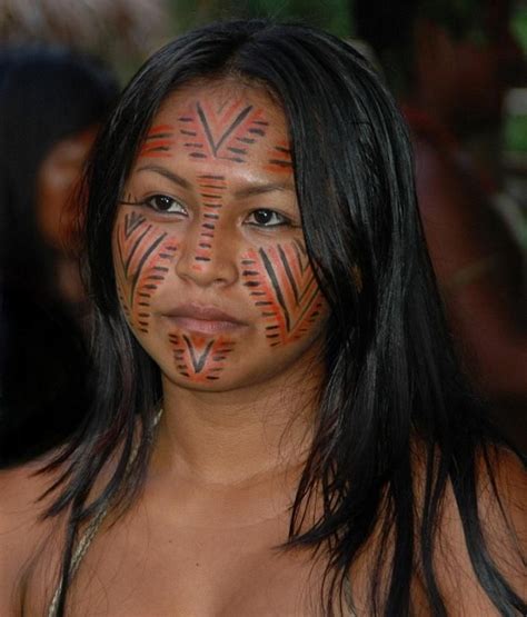 Woman From Upper Amazonia Brasil America Southern Continent Tribal Women Tribal People We