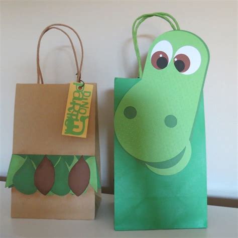 Good Dinosaur Inspired Goody Bags 8 Bags By Loluparty On Etsy