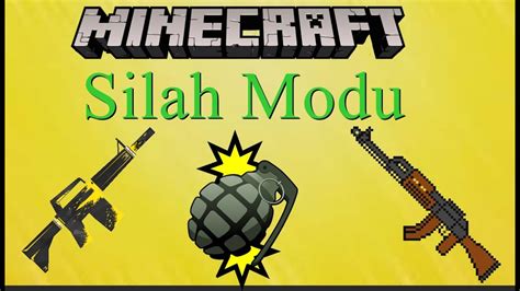 Minecraft Silah Modu Oynadım çok Garip D Youtube