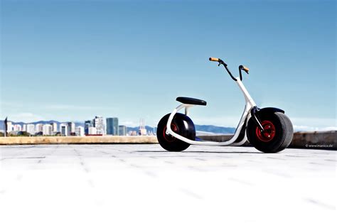 Hello Scrooser The Hot Rod Electric Scooter