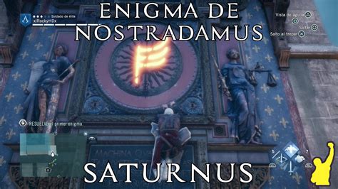 Assassin S Creed Unity Enigma De Nostradamus Saturnus Logro
