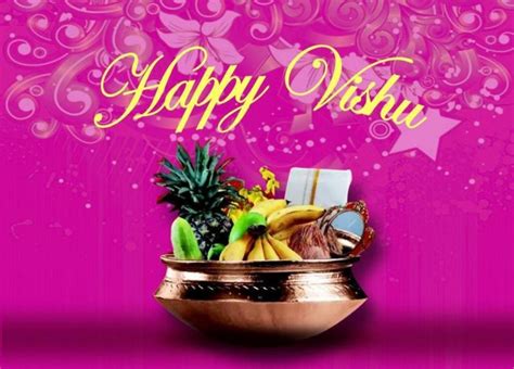 Vishu is the first day in malayalam calendar. 2020 Happy Vishu Kani Wishes Greetings - Malayalam New ...