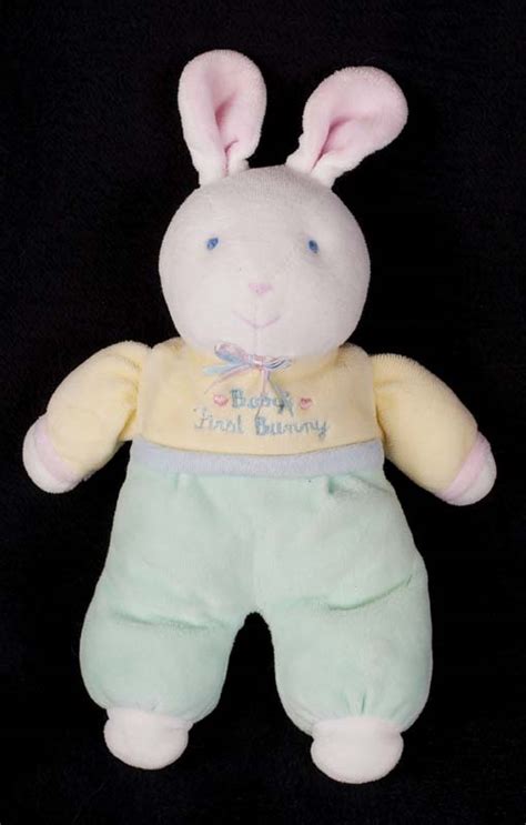 Le Chat Noir Boutique Eden Rabbit Babys First Bunny Pastel Lovey