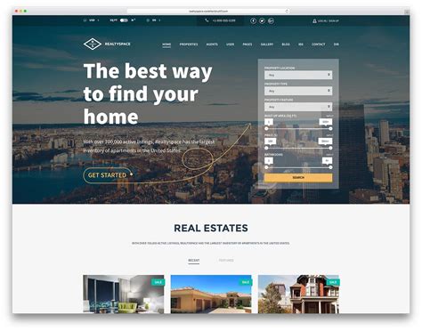 34 Best Real Estate WordPress Themes 2020 | Real estate, Best real estate websites, Real estate site