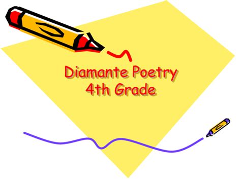 Diamante Poetry