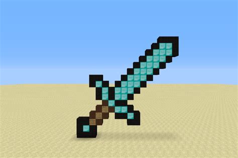 pixel art minecraft iron sword - Clip Art Library