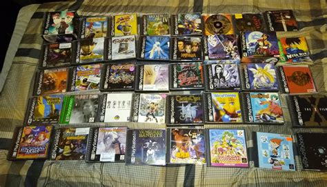 Started Collecting Ps1 Games In 2017 This Is My Collection So Farare
