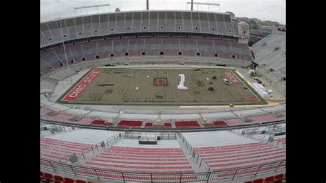 Ohio State Reveals Time Lapse Look At New Turf Transformation
