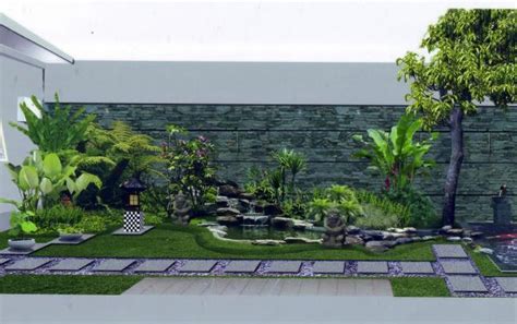 mudah membuat taman rumah sederhana desain taman minimalis