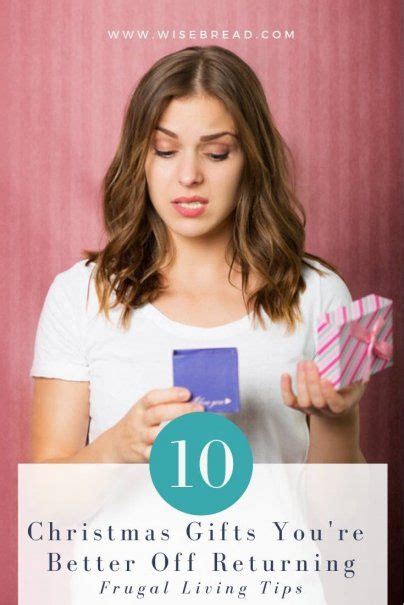 10 Christmas Ts You Re Better Off Returning Frugal Living Tips Savings Planner Frugal Living