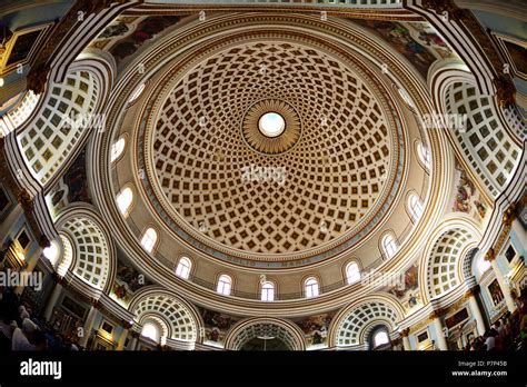 Interior With Large Dome Church Of The Assumption Rotunda Santa