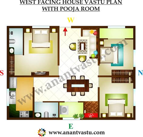 West Facing House Vastu Plan With Advantages And Why Its Good 2023