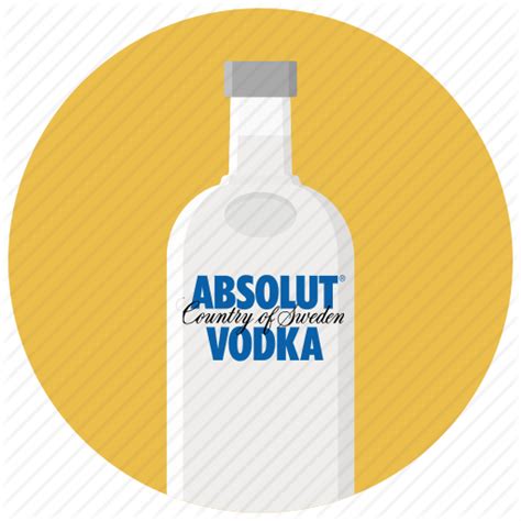 Vodkaliqueurdrinklogobottleabsolut Vodka 248918 Free Icon Library