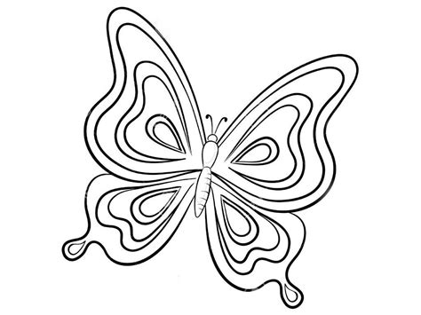 Mariposas Para Colorear O Dibujar Mariposas De Colores