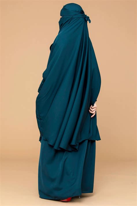 Mahasen Jilbab Set In Jade Al Shams Abayas