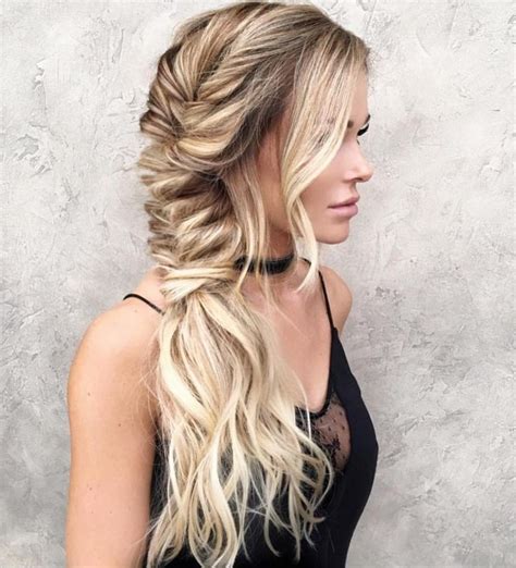 Braided Ponytail Ideas 40 Cute Ponytails With Braids Side Ponytail