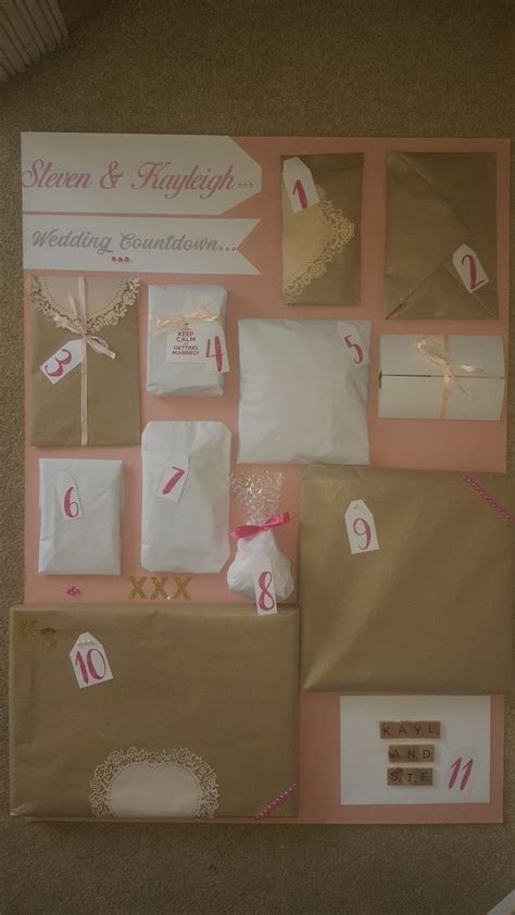 It's so much fun to put together and an ideal gift to give to. Pin by Kim Twidale on wedding advent calendar (With images ...