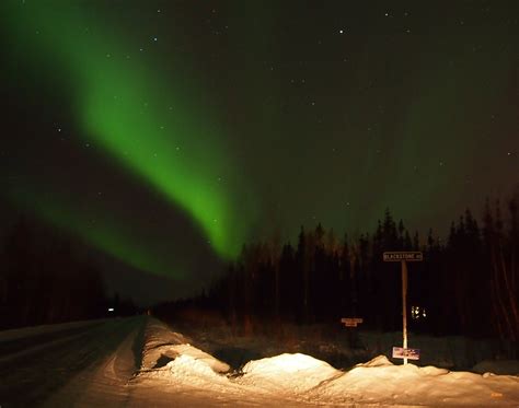 Where Can I Go To See The Aurora From Fairbanks The Answer For A Faint