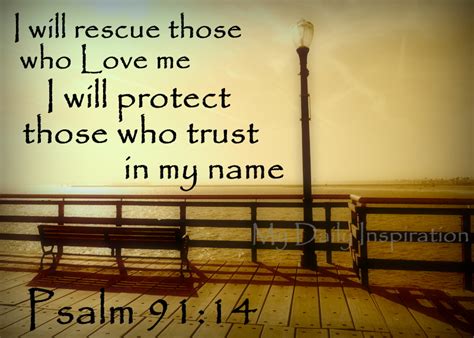 I Will Rescue Those Who Love Me