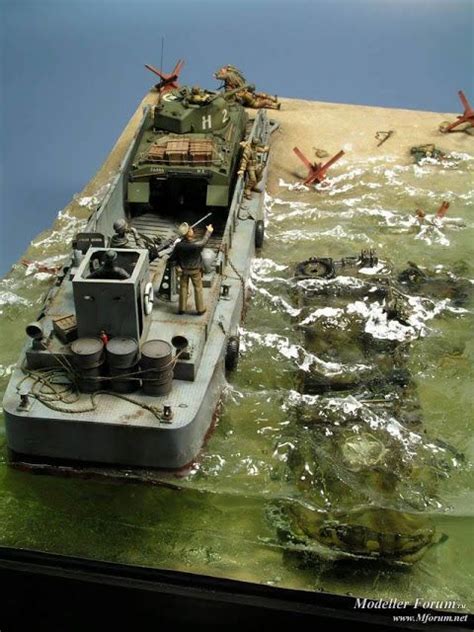 135th Scale D Day Diorama Scale Models Military