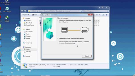 A program that manages a printer. how to install printer canon mp e410 series - YouTube